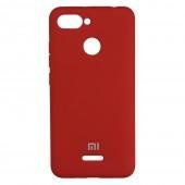 Чохол Soft Case для Xiaomi Redmi 6 Червоний FULL