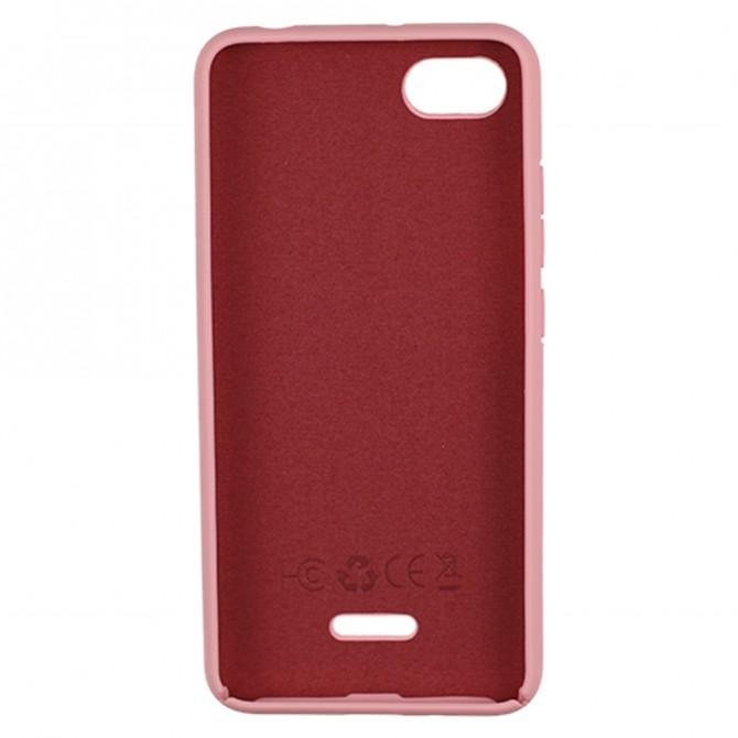 Чохол Soft Case для Xiaomi Redmi 6a Рожевий FULL-2