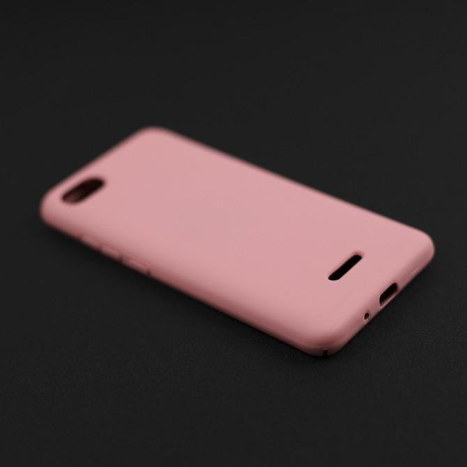 Чохол Soft Case для Xiaomi Redmi 6a Рожевий FULL-4