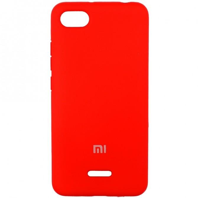 Чохол Soft Case для Xiaomi Redmi 6a Червоний FULL-1