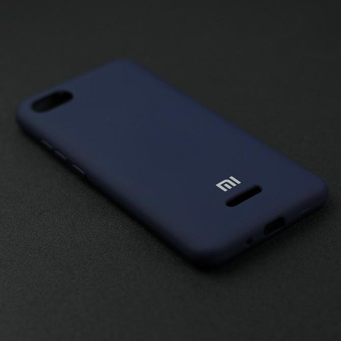 Чохол Soft Case для Xiaomi Redmi 6a Синій FULL-3