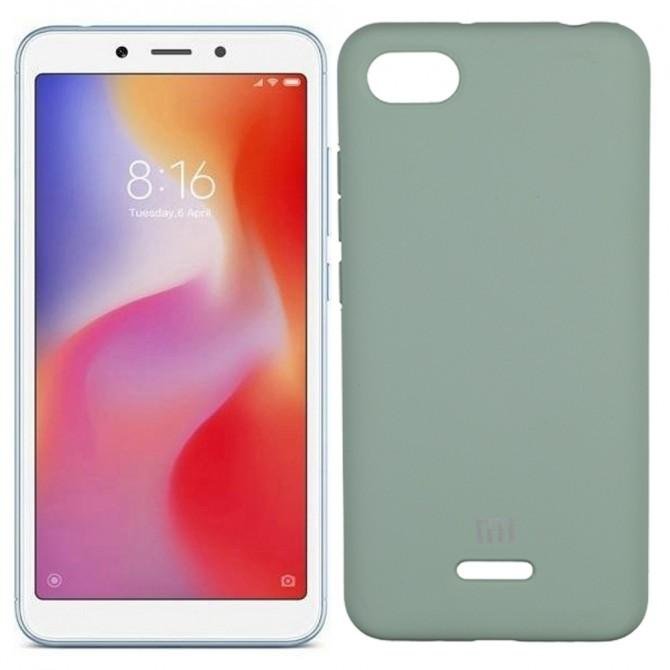 Чохол Soft Case для Xiaomi Redmi 6a Світло Блакитний FULL
