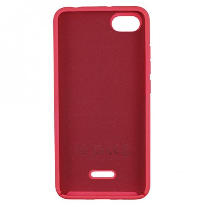 Чехол Soft Case для Xiaomi Redmi 6a Ярко розовый FULL-2