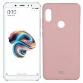 Чехол Soft Case для Xiaomi Redmi Note 5 Pro Розовый FULL
