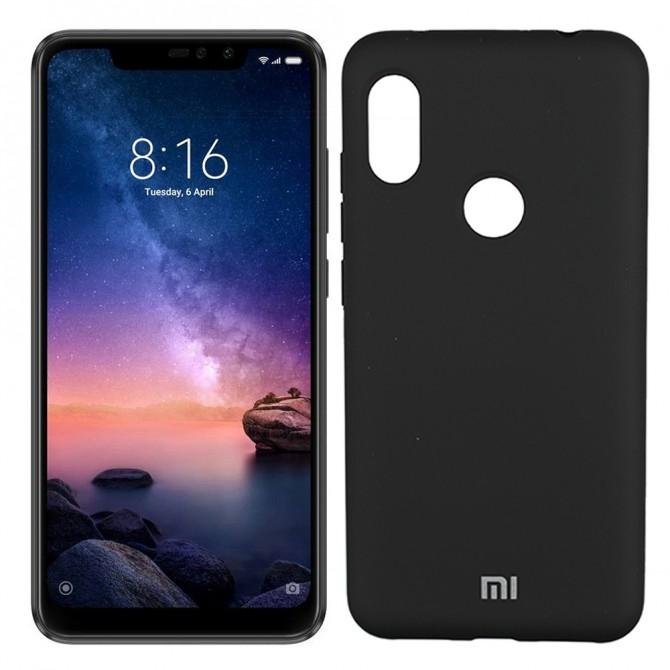 Чохол Soft Case для Xiaomi Redmi Note 6 Pro Чорний FULL