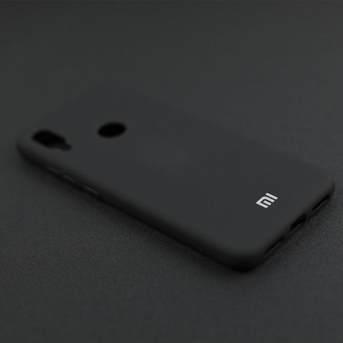 Чехол Soft Case для Xiaomi Redmi Note 7 Чёрный FULL-3