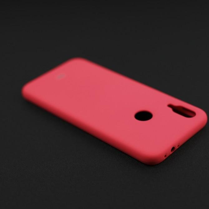Чохол Soft Case для Xiaomi Redmi Note 7 Яскраво рожевий FULL-4