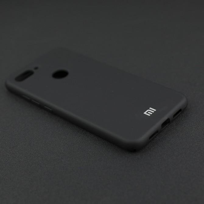 Чохол Soft Case для Xiaomi Mi8 Lite Чорний FULL-3