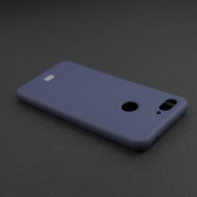 Чохол Soft Case для Xiaomi Mi8 Lite Синій FULL-4
