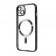Силіконовий чохол SHINING with MagSafe для iPhone 14 Чорний