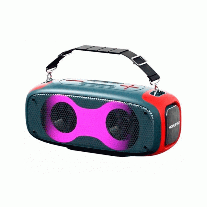 Колонка Hopestar A30 Blue/Red-1