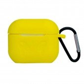 Чохол U-Like Silicone Protective Case For Airpods 3 Slim + Lock Canary Yellow Чохол U-Like Silicone Protective Case For Airpods 3 Slim + Lock Canary Yellow