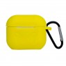 Чохол U-Like Silicone Protective Case For Airpods 3 Slim + Lock Canary Yellow