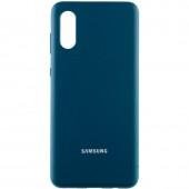 Чохол накладка Original Soft Case Samsung A022 Galaxy A02 Синій FULL