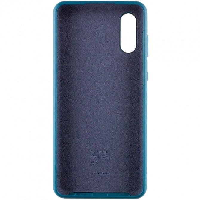 Чохол накладка Original Soft Case Samsung A022 Galaxy A02 Синій FULL-1