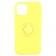 Чехол Ring Color для iPhone 11 Pro Желтый