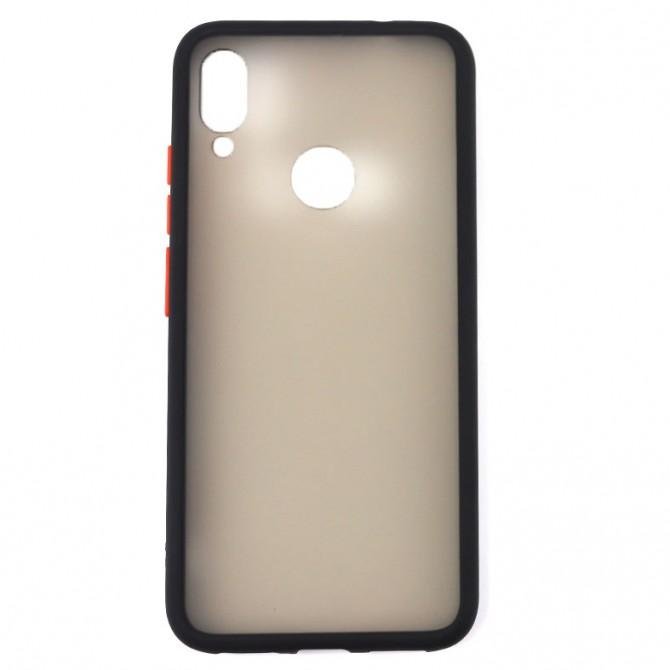 Чехол MATT CASE для Xiaomi Redmi Note 7 Чёрный-1