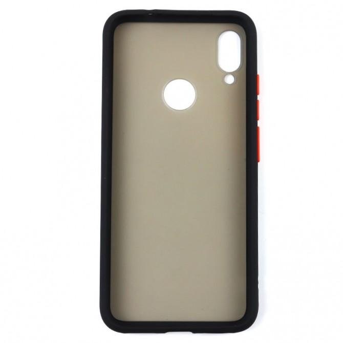Чехол MATT CASE для Xiaomi Redmi Note 7 Чёрный-2