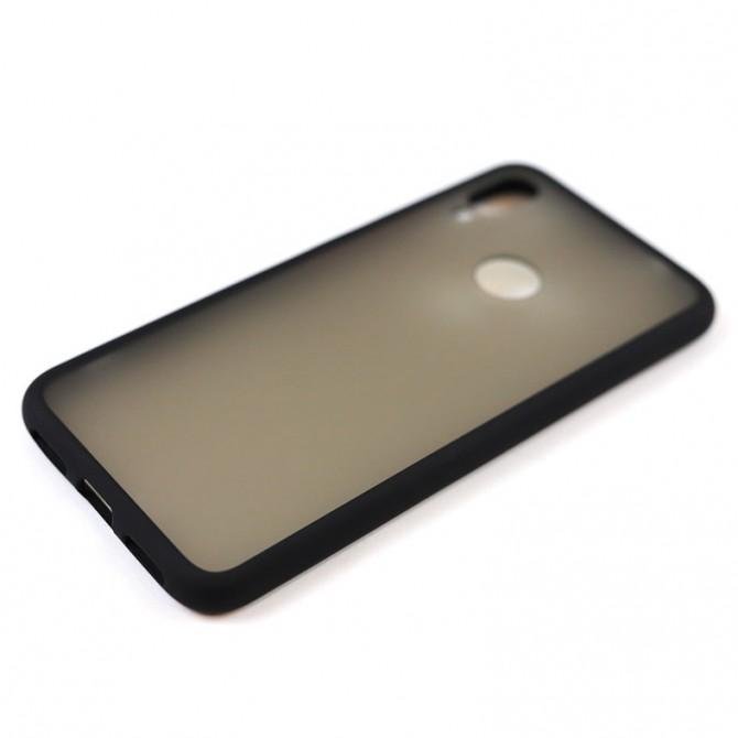 Чехол MATT CASE для Xiaomi Redmi Note 7 Чёрный-3