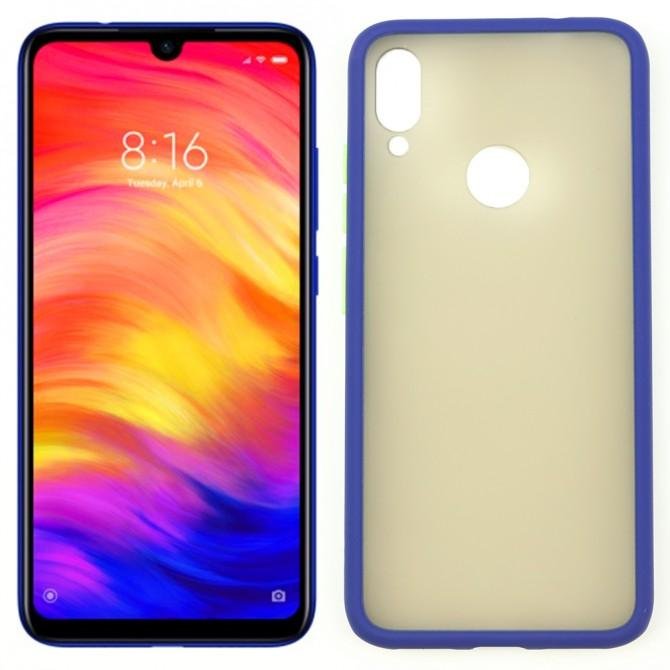 Чехол MATT CASE для Xiaomi Redmi Note 7 Dark Blue