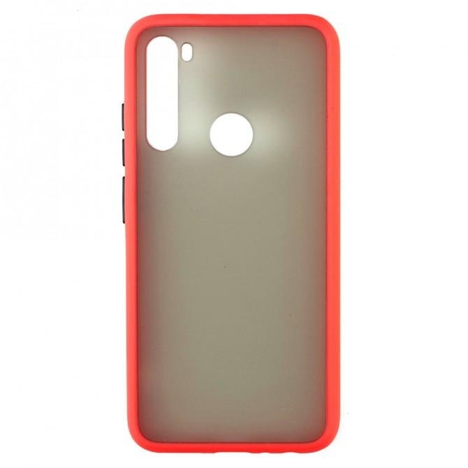 Чохол MATT CASE для Xiaomi Redmi Note 8 Червоний-1