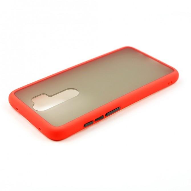Чехол MATT CASE для Xiaomi Redmi Note 8 Pro Red-4