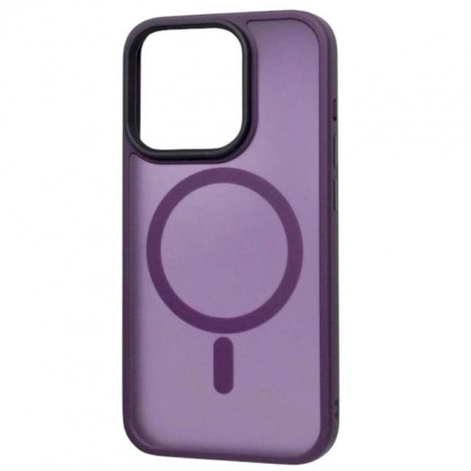 Чехол Ummi Colorful with Magnetic Fit для Apple iPhone 14 Pro Max (6.1) Темно Фиолетовый