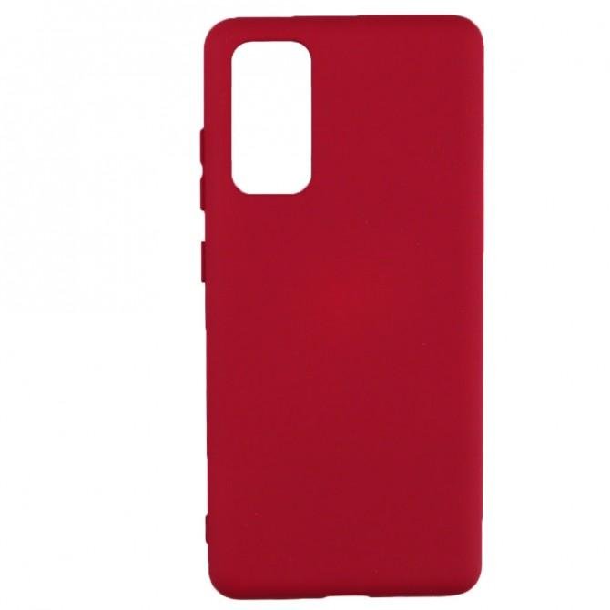 Чехол Soft Case для Samsung G780 Galaxy S20FE Марсала FULL-1