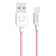 Кабель Usams U-Turn Lightning – USB 1м Pink (IPUSBXD04)