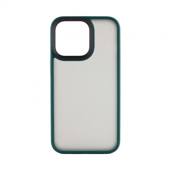 Чохол TPU+PC Metal Buttons для Apple iPhone 14 Pro Max (6.7") Зелений