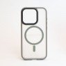 Чохол TPU+PC Metal Buttons with MagSafe для Apple iPhone 15 Pro (6.1