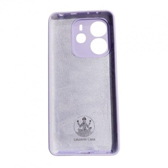 Силиконовый чехол для Xiaomi Redmi Note 14 4G Лавандовый FULL-2