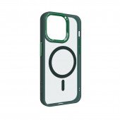 Чехол Pjur with Magsafe for iPhone 15 Green Чехол Pjur with Magsafe for iPhone 15 Green