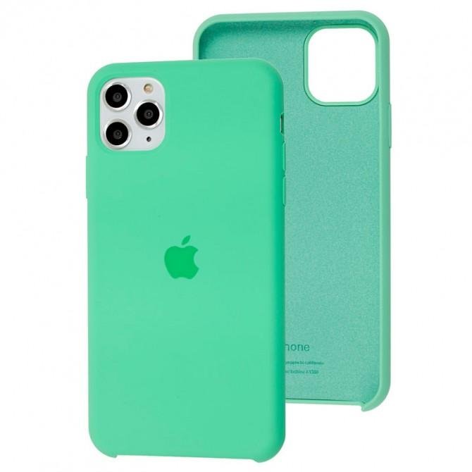 Оригінальний силіконовий чохол для iPhone 11 Pro Мiнтоловий