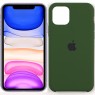 Чехол силиконовый для iPhone 11 Pro Темно Зеленый