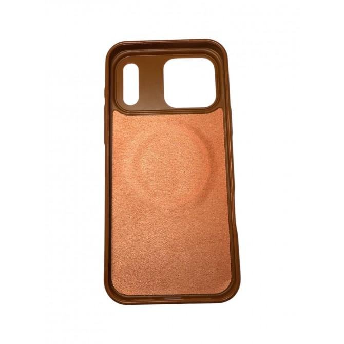 Чехол Syndee with MagSafe для Apple iPhone 17 Pro Max (6.9") Golden Brown-1