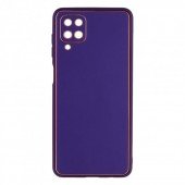 Чохол U-Like Leather with Frame case for Samsung A125 Galaxy A12 Фіолетовий