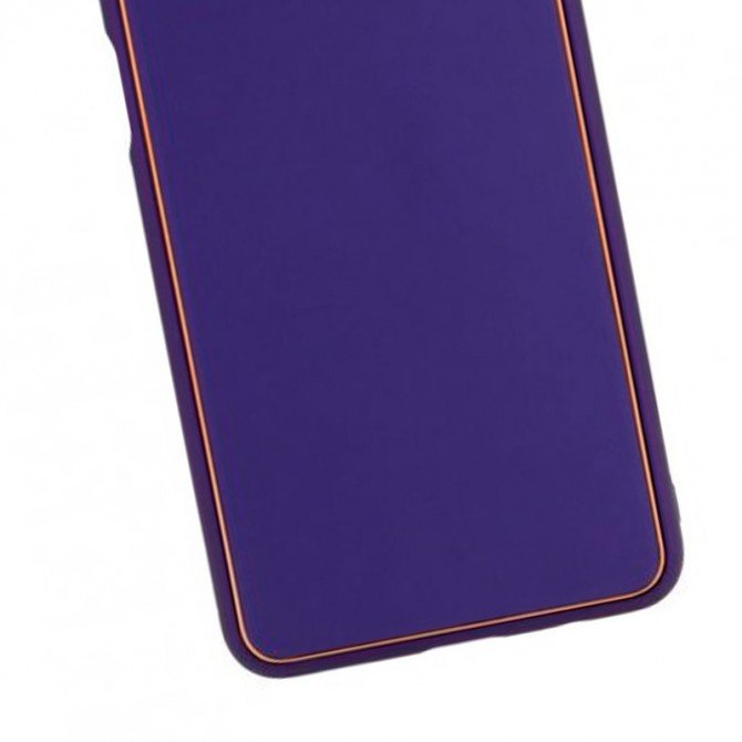 Чохол U-Like Leather with Frame case for Samsung A125 Galaxy A12 Фіолетовий-2