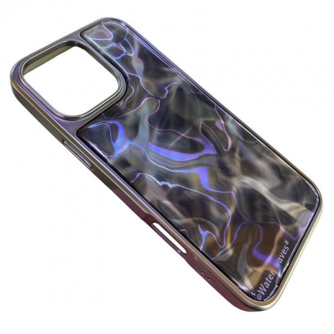 Накладка Laser Marble для iPhone 13 Grey-4