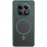 Чeхол TPU+PC Lyon Frosted series with Magsafe Xiaomi Redmi Note 15 4G Green