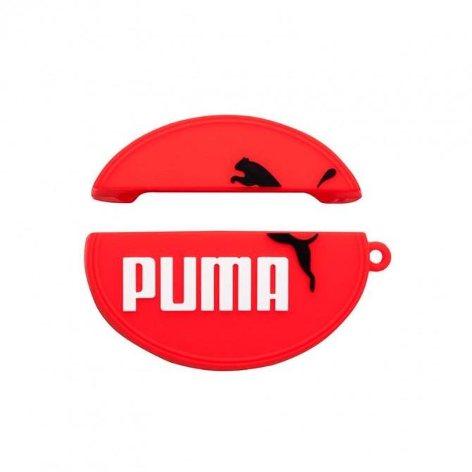 Чехол U-Like Silicone Case For Airpods Cartoon Puma Red