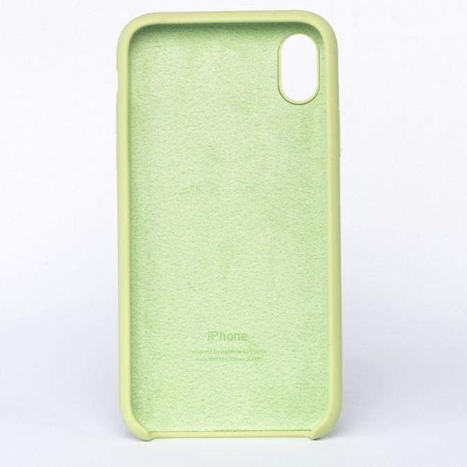 Оригинальный силиконовый чехол для iPhone Xr Авокадо-1