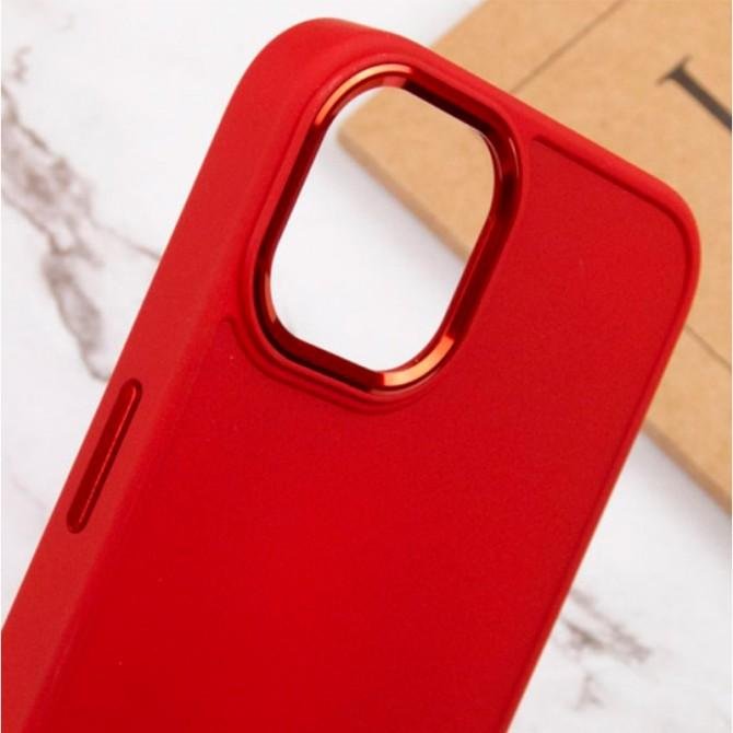 TPU чохол Bonbon Metal Style для Apple iPhone 11 (6.1") Червоний-2