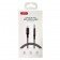 Кабель AUX XO NBR279A Lightning to 3.5" Black 1m
