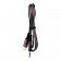 Кабель AUX XO NBR279A Lightning to 3.5" Black 1m
