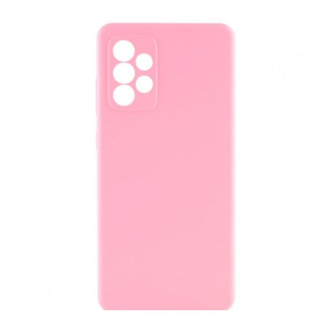Чехол Soft Case Samsung A536 Galaxy A53 Розовый FULL