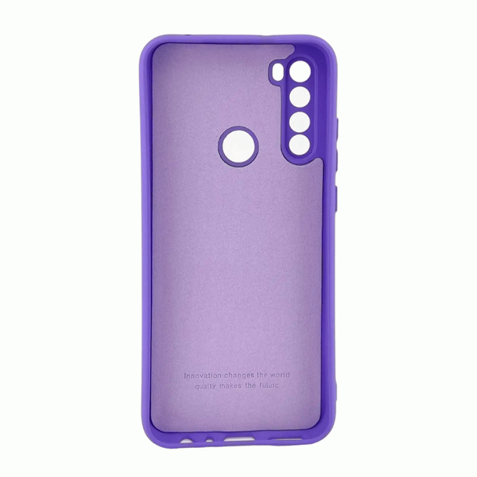 Чехол Soft Case для Xiaomi Redmi Note 8T Фиолетовый FULL-1