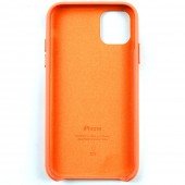 Чохол Leather Case для iPhone 11 Помаранчевий Чохол Leather Case для iPhone 11 Помаранчевий