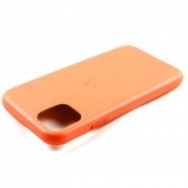 Чохол Leather Case для iPhone 11 Помаранчевий Чохол Leather Case для iPhone 11 Помаранчевий