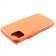 Чехол Leather Case для iPhone 11 Orange